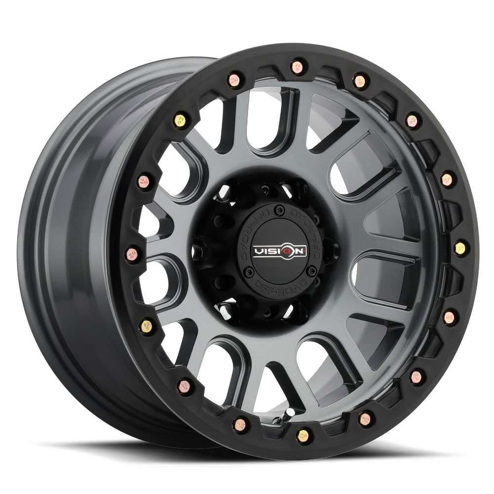 Vision Offroad 111 Nemesis 17x9 6x139.7 -12et 106.2 Gunmetal Wheel