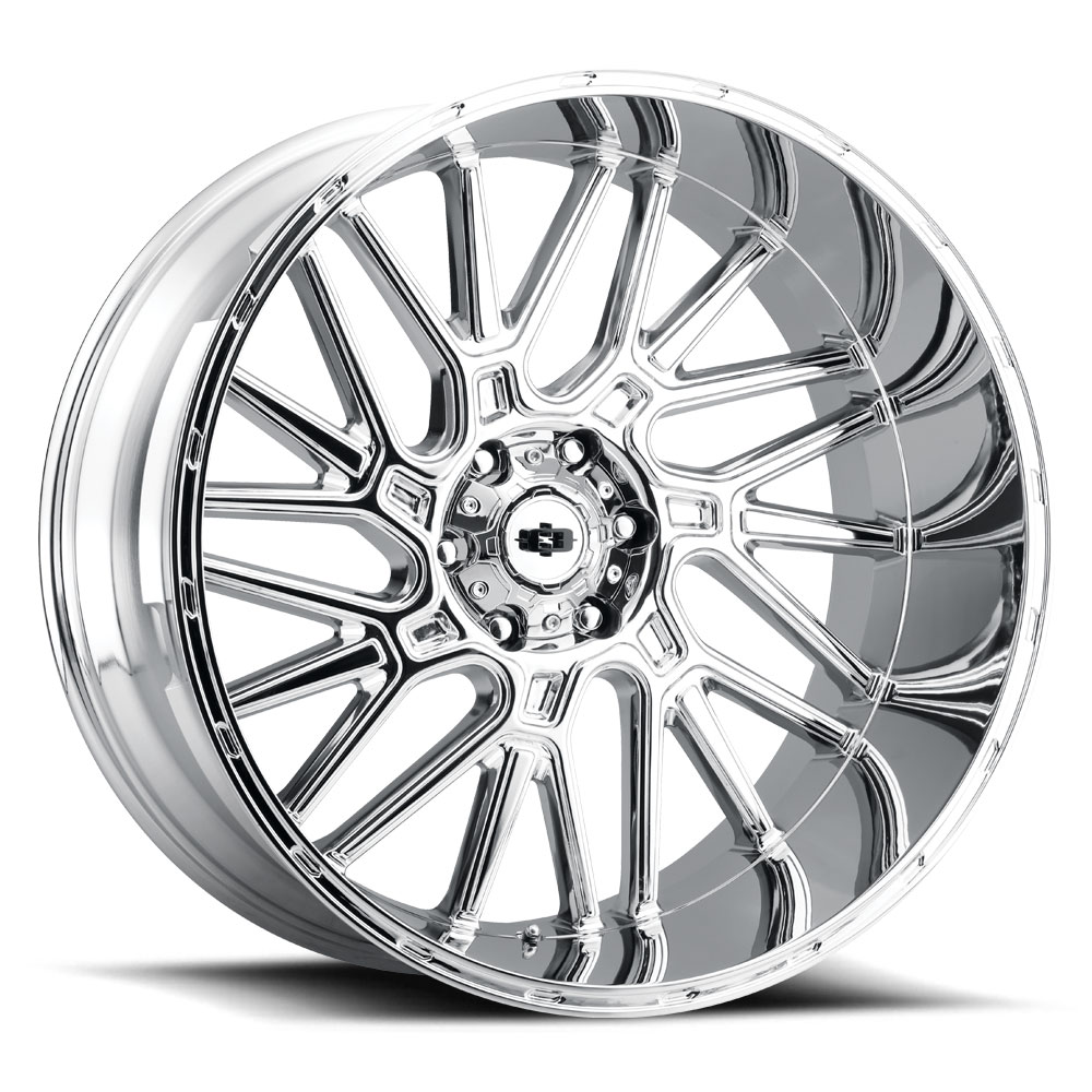 Vision Offroad 402 Riot 20x9 6x135 +12et 87.1 Chrome Wheel