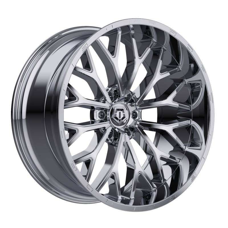 TIS 565C 22x10 6x139.7 -19et 106.2 Chrome Wheel