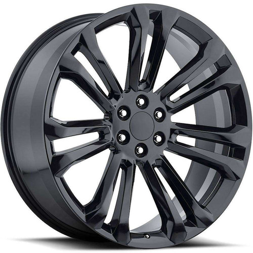 Replica 55 24x10 6x139.7 +31et 78.1 Gloss Black Wheel