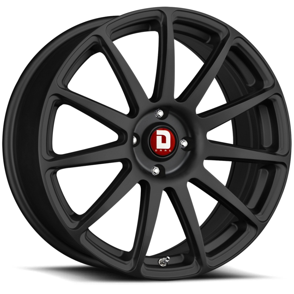 Drag DR-67 17x7.5 5x120 +40et 72.56 Flat Black Full Painted Wheel