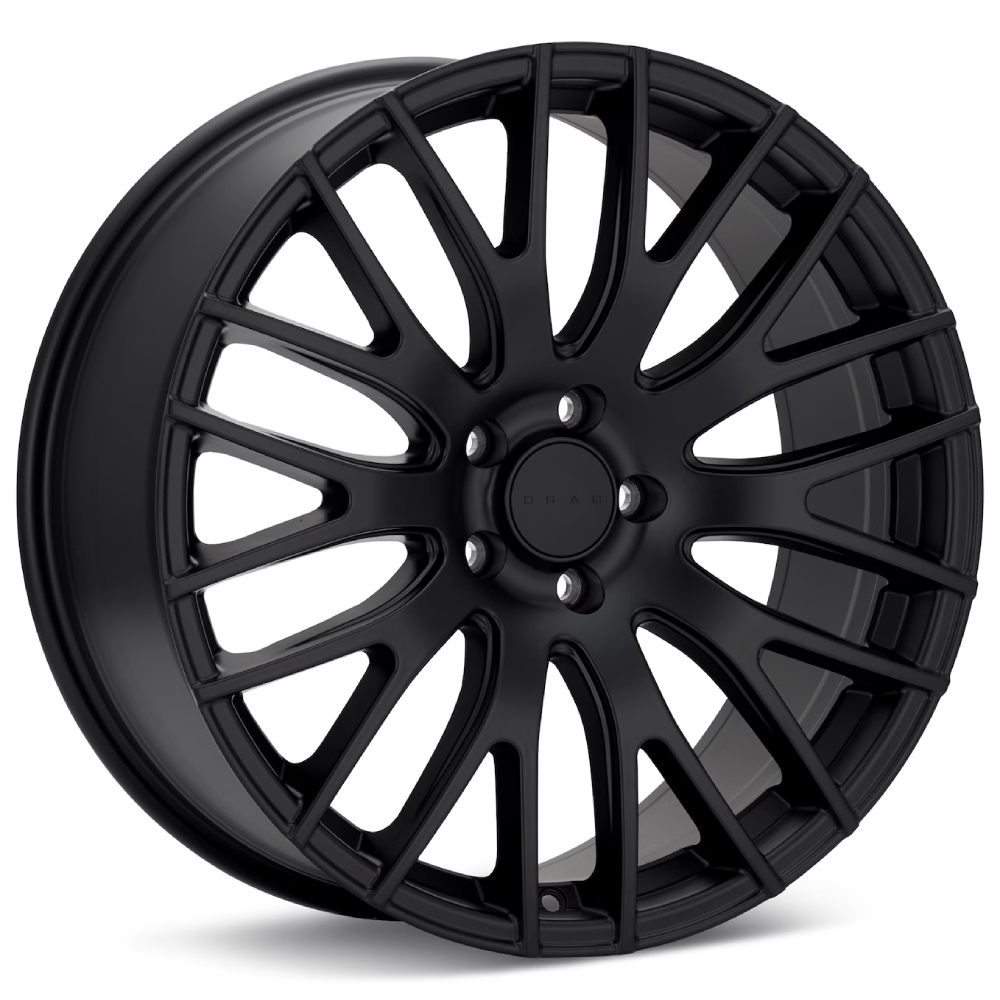 Drag DR-69 19x8 5x114.3 +40et 73 Flat Black Full Painted Wheel