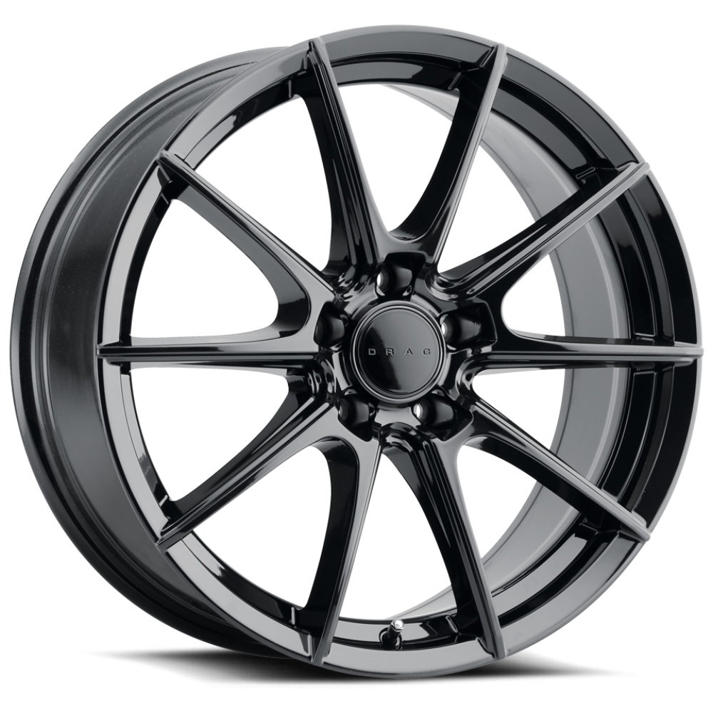 Drag DR-82 17x7.5 5x105 +40et 73 Gloss Black Full Painted Wheel