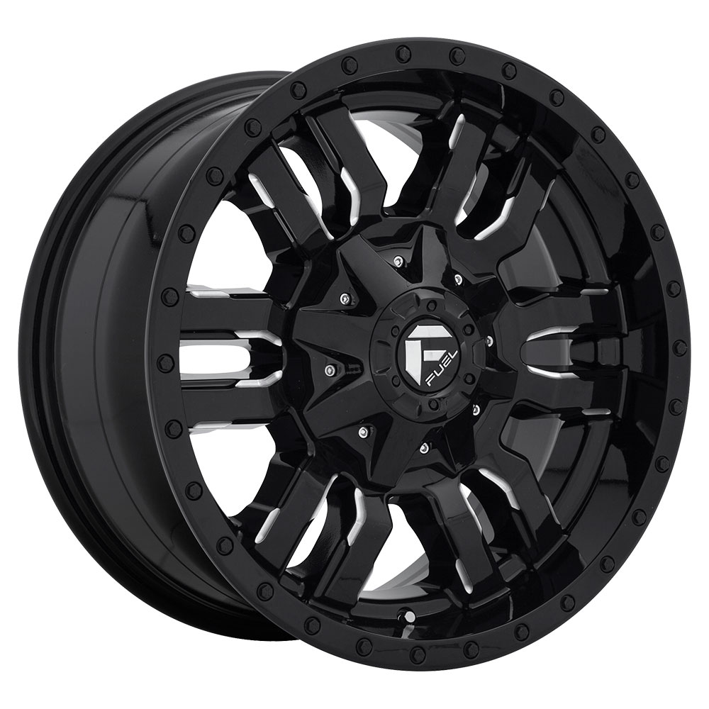 Fuel Offroad D595 Sledge 20x10 8x165.1 -18et 125.1 Gloss Black
