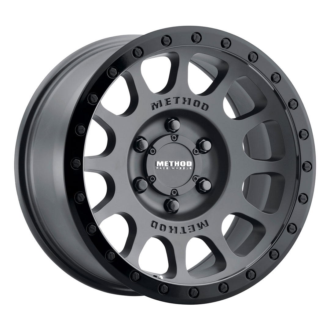 Method Race MR305 NV 17x8.5 6x139.7 +25et 108 Gold Black Lip Wheel