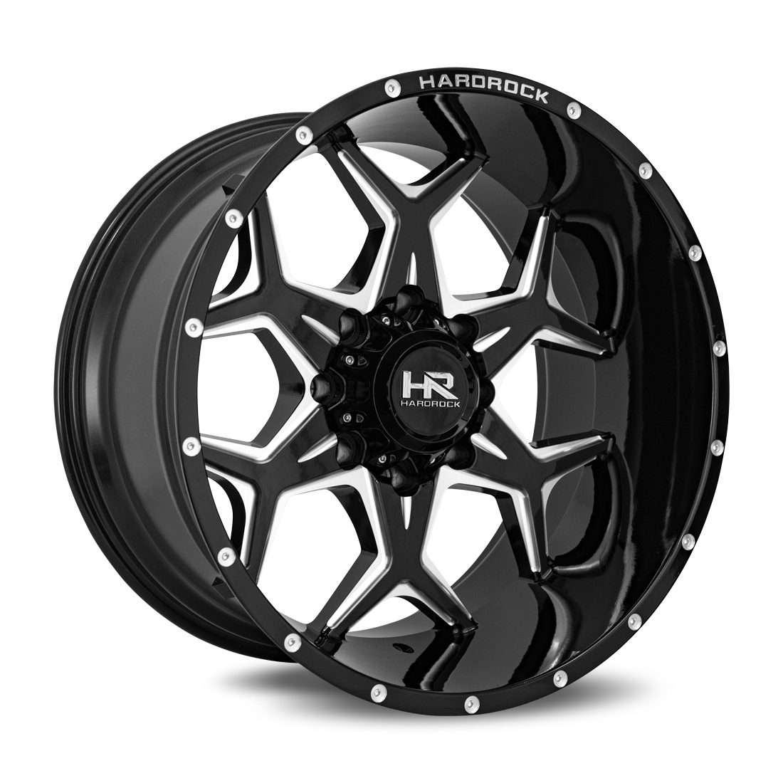 Hardrock H507 Reckless Xposed 20x10 6x135 -19et 87.1 Gloss Black